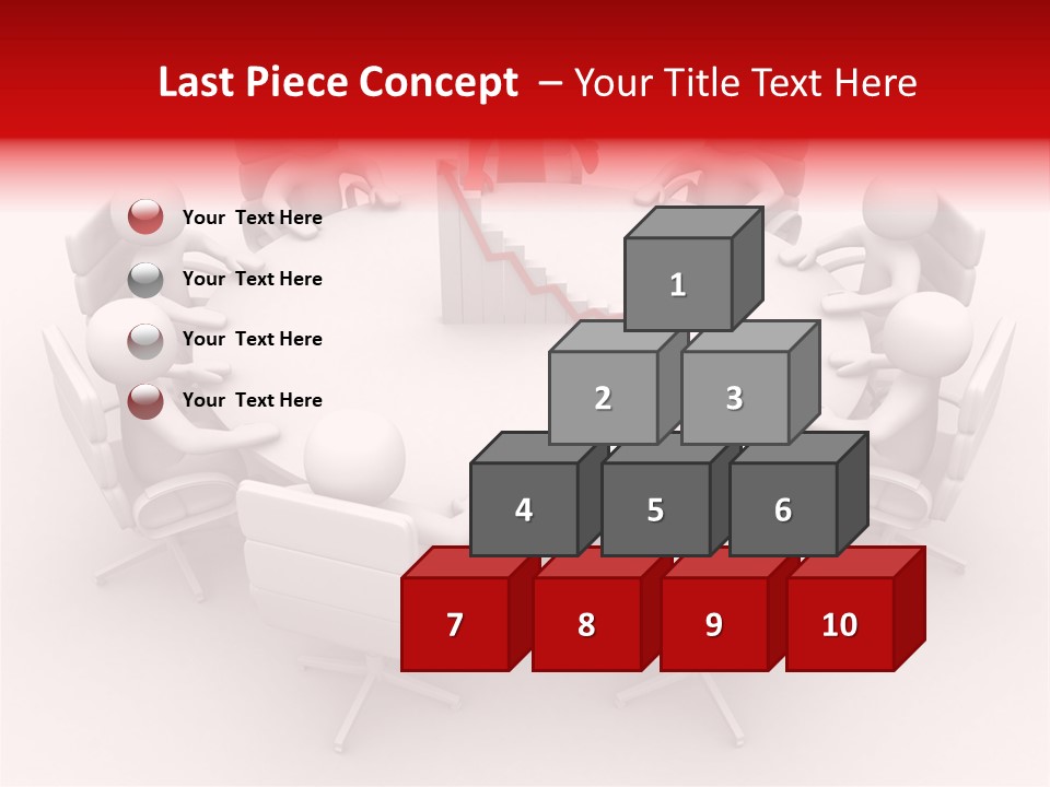 Blue Human Director PowerPoint Template