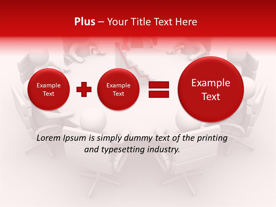 Blue Human Director PowerPoint Template