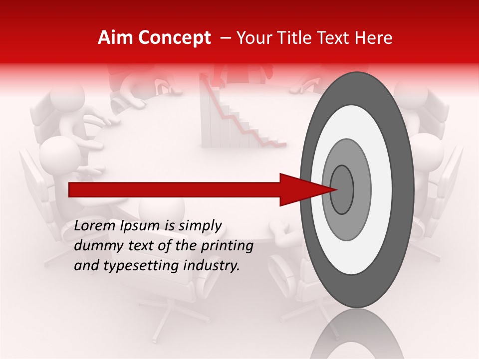 Blue Human Director PowerPoint Template