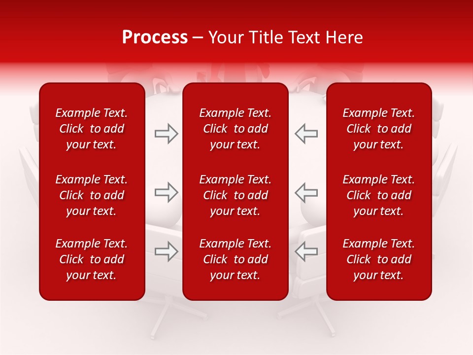 Blue Human Director PowerPoint Template