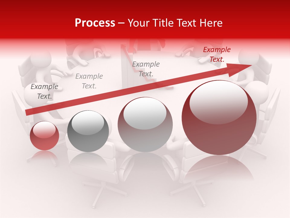 Blue Human Director PowerPoint Template