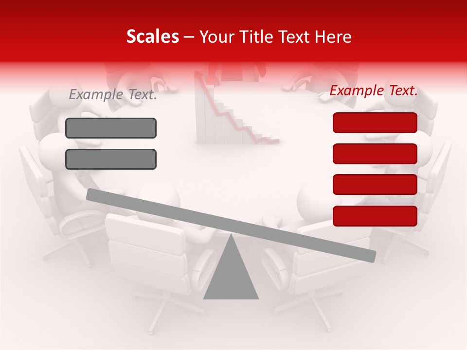Blue Human Director PowerPoint Template