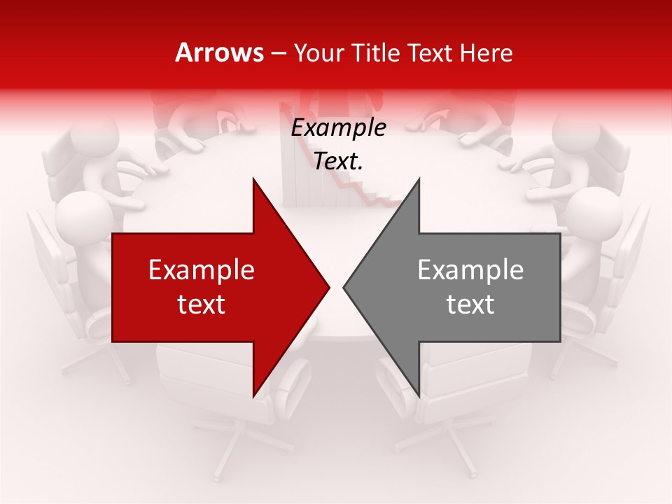 Blue Human Director PowerPoint Template