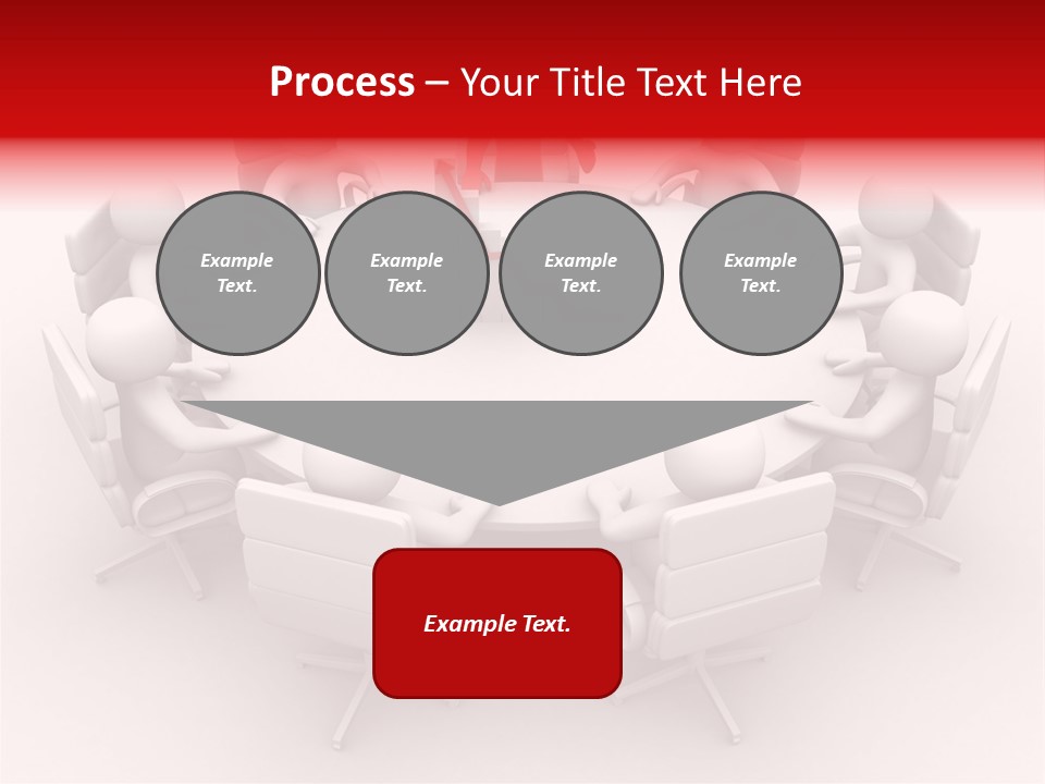 Blue Human Director PowerPoint Template