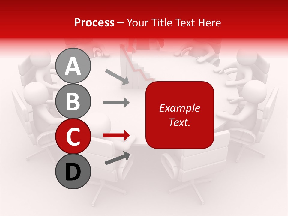 Blue Human Director PowerPoint Template