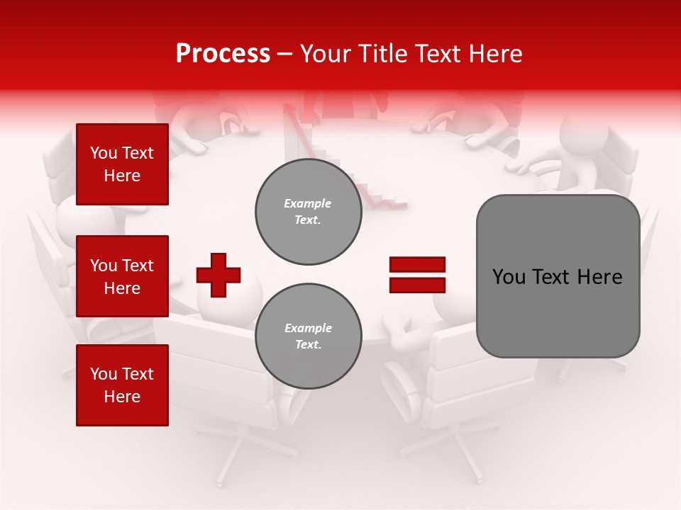 Blue Human Director PowerPoint Template