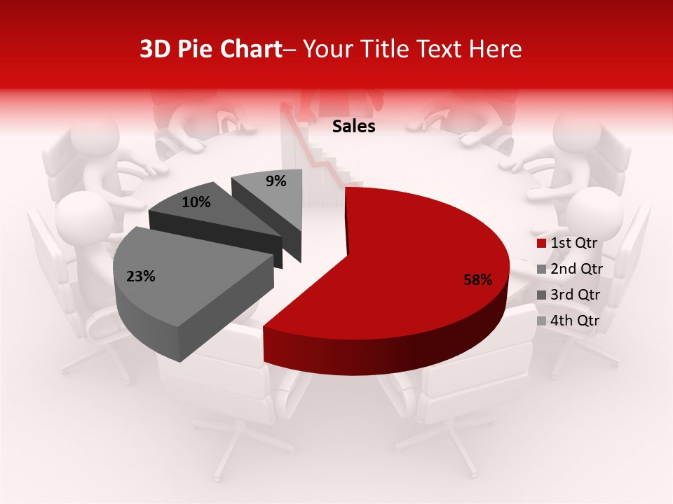 Blue Human Director PowerPoint Template