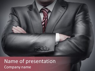 Industry Variation Striped PowerPoint Template