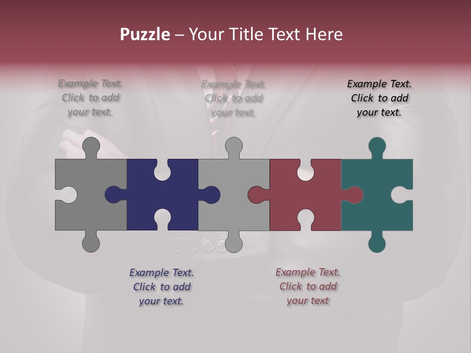 Industry Variation Striped PowerPoint Template