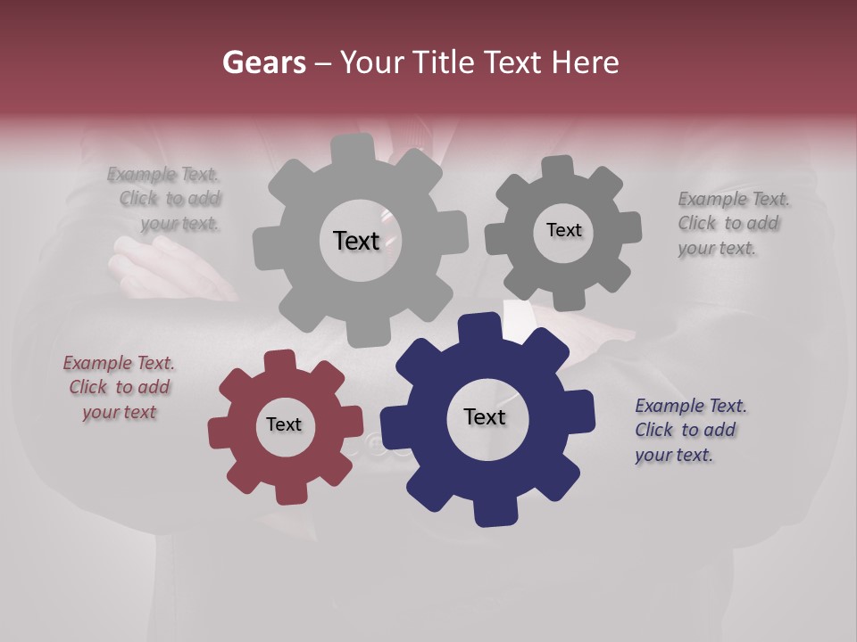 Industry Variation Striped PowerPoint Template