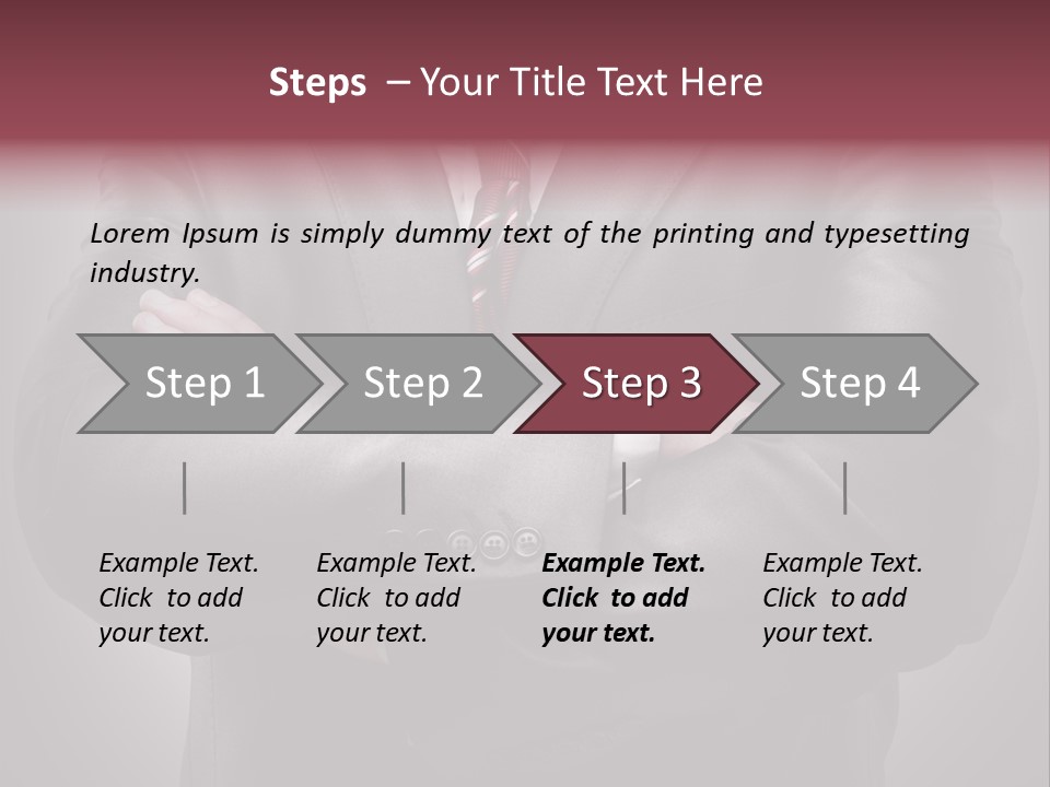 Industry Variation Striped PowerPoint Template