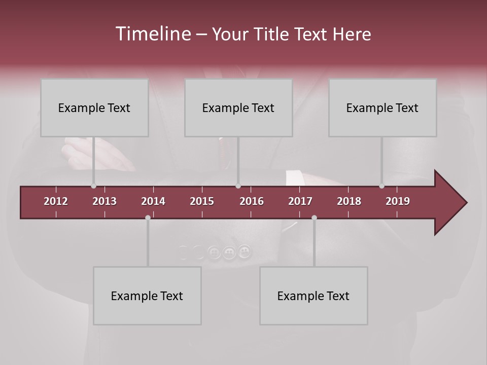 Industry Variation Striped PowerPoint Template