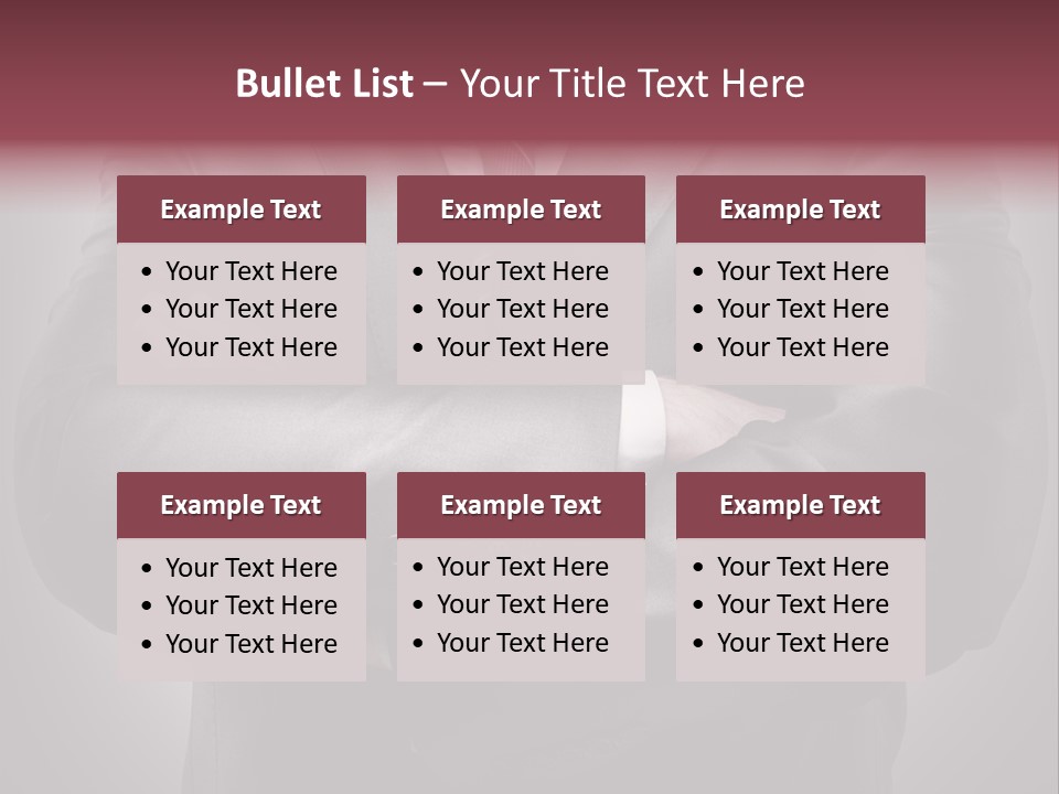 Industry Variation Striped PowerPoint Template