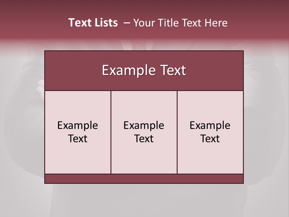 Industry Variation Striped PowerPoint Template