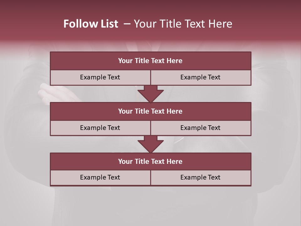 Industry Variation Striped PowerPoint Template