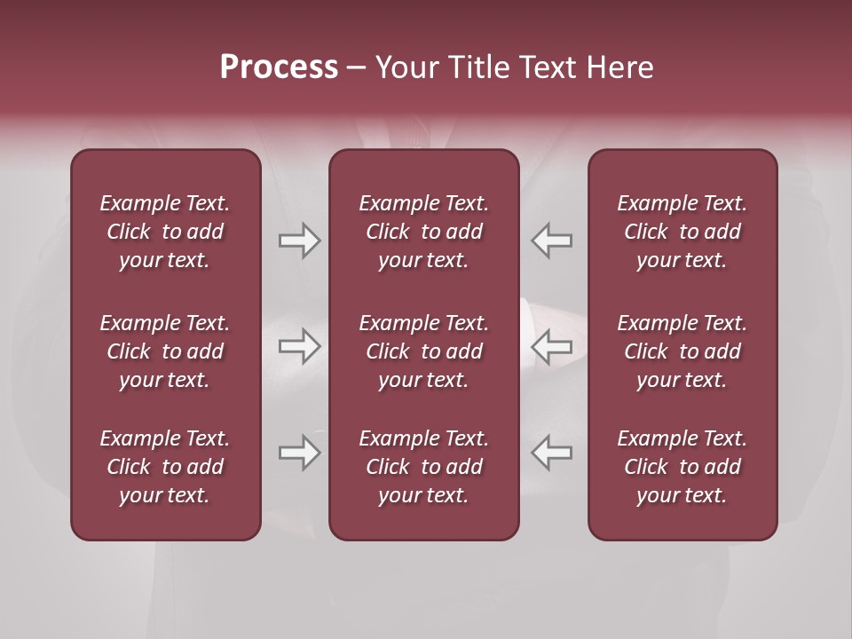 Industry Variation Striped PowerPoint Template