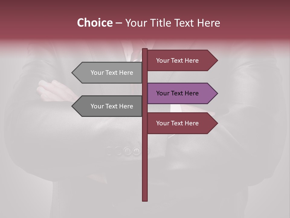 Industry Variation Striped PowerPoint Template