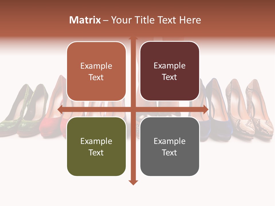 Isolated On White Beauty Foot PowerPoint Template