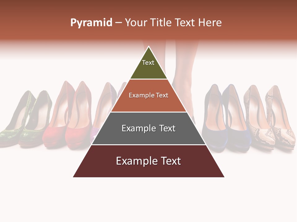 Isolated On White Beauty Foot PowerPoint Template