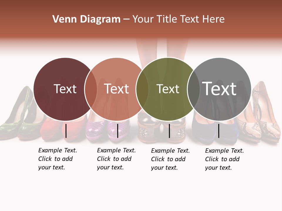 Isolated On White Beauty Foot PowerPoint Template