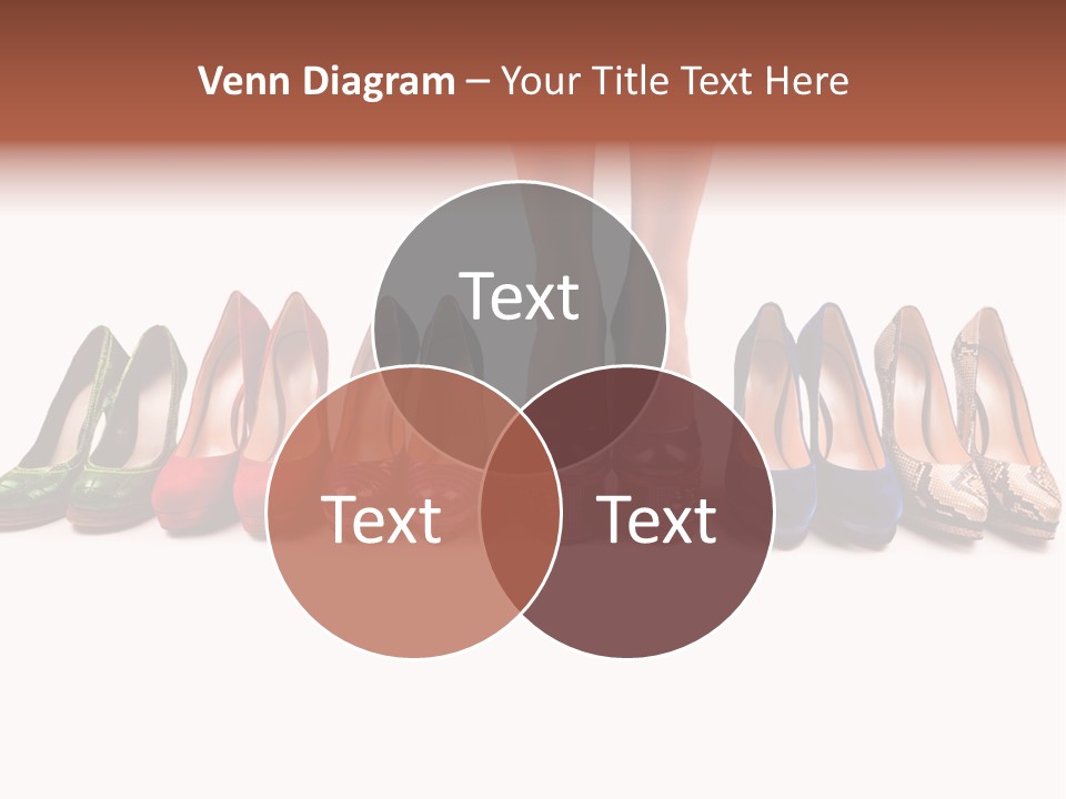 Isolated On White Beauty Foot PowerPoint Template