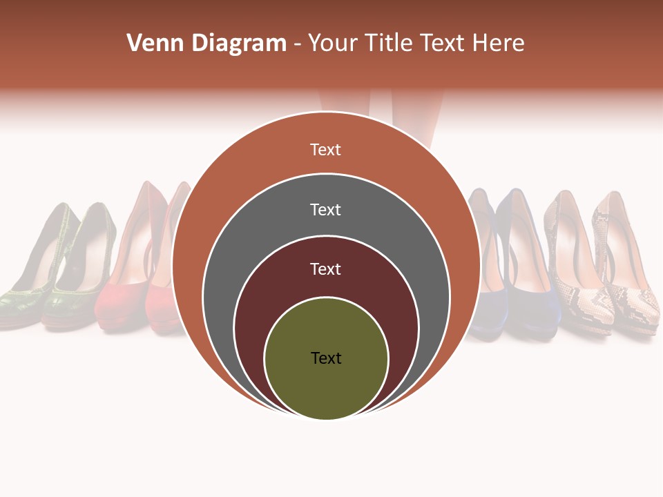 Isolated On White Beauty Foot PowerPoint Template