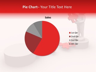 Conquering Red Structure PowerPoint Template