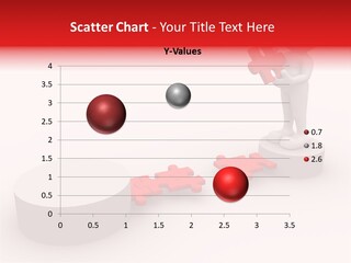 Conquering Red Structure PowerPoint Template