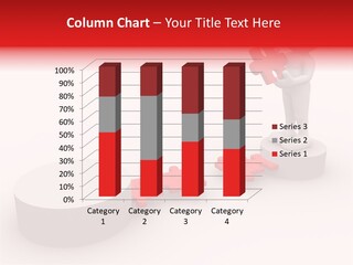 Conquering Red Structure PowerPoint Template