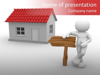 Puppet Background Residence PowerPoint Template