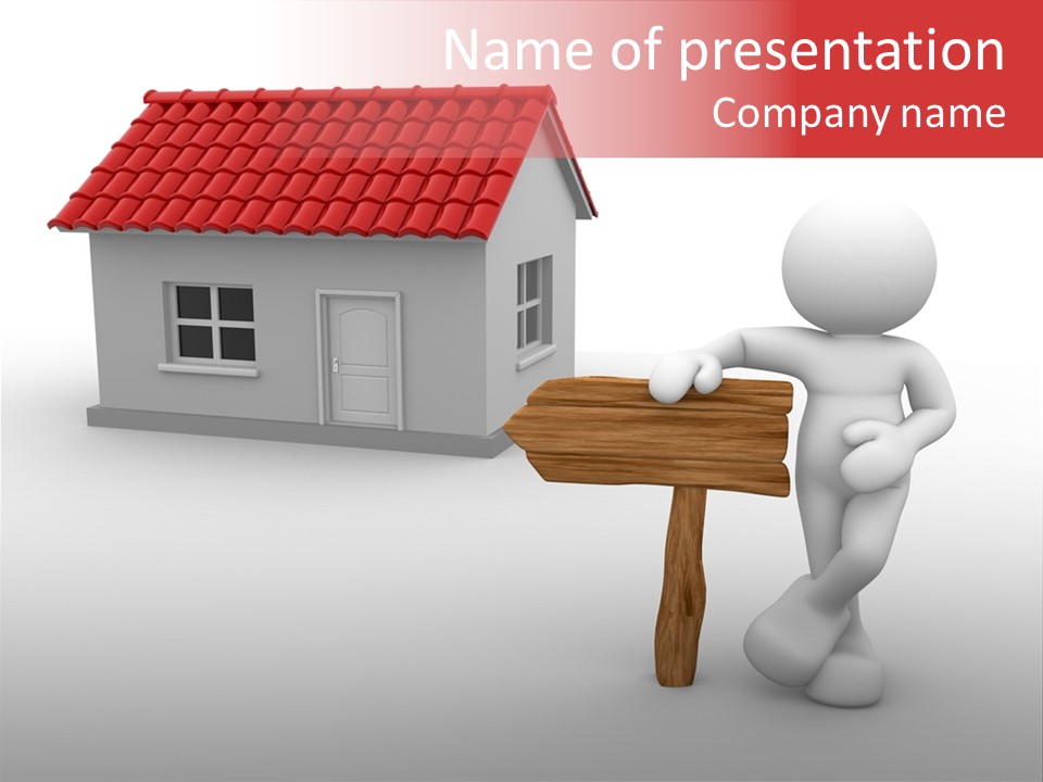 Puppet Background Residence PowerPoint Template