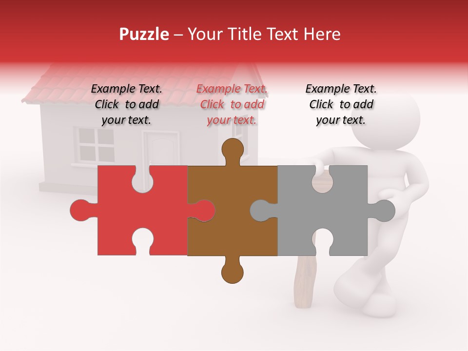 Puppet Background Residence PowerPoint Template