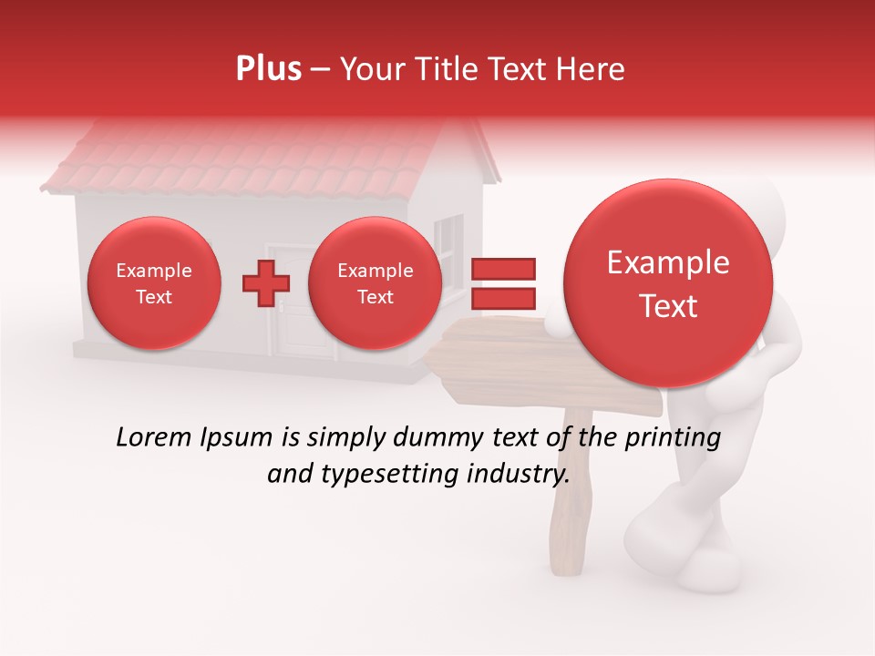 Puppet Background Residence PowerPoint Template