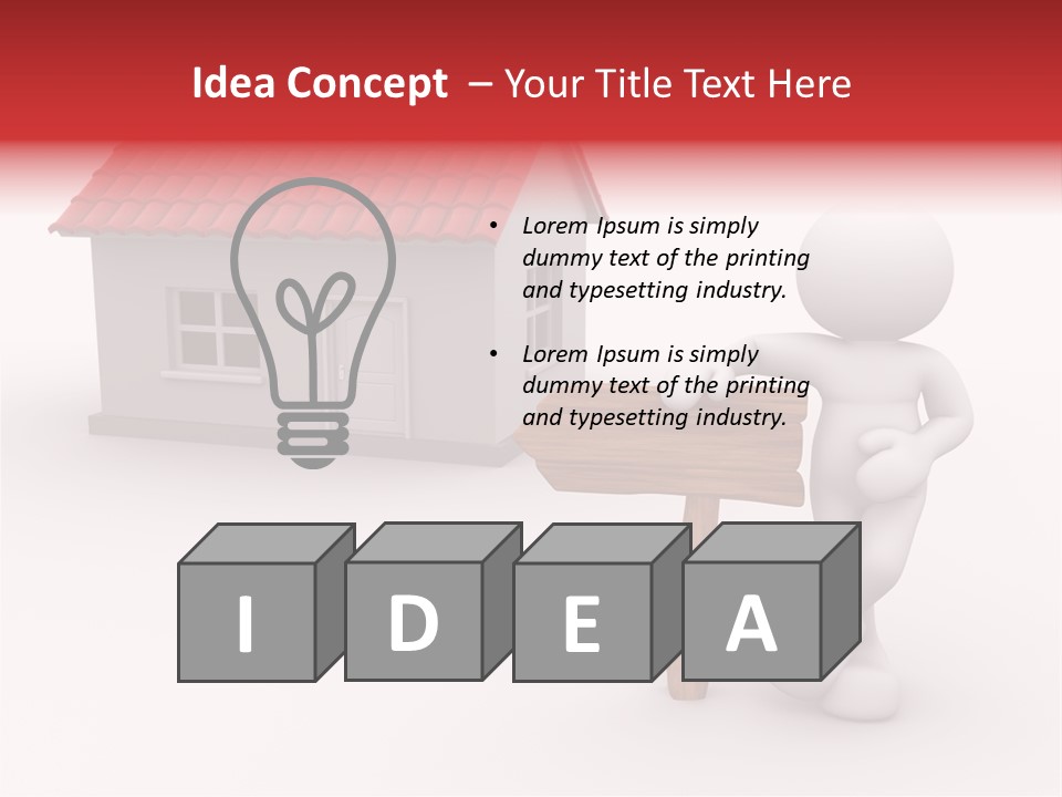 Puppet Background Residence PowerPoint Template