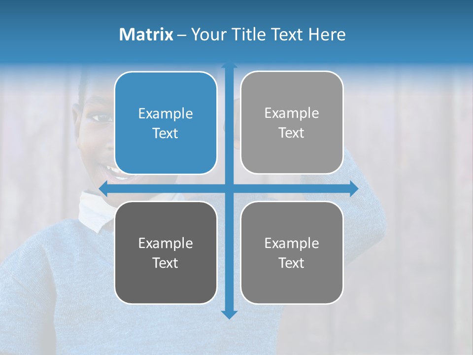 Hope Dark Wooden PowerPoint Template