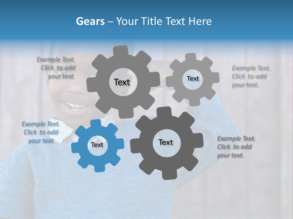 Hope Dark Wooden PowerPoint Template