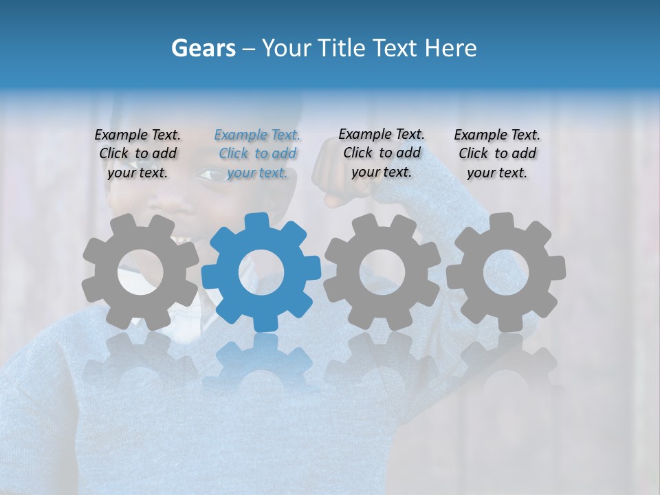 Hope Dark Wooden PowerPoint Template