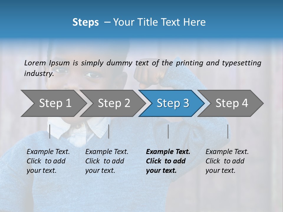 Hope Dark Wooden PowerPoint Template