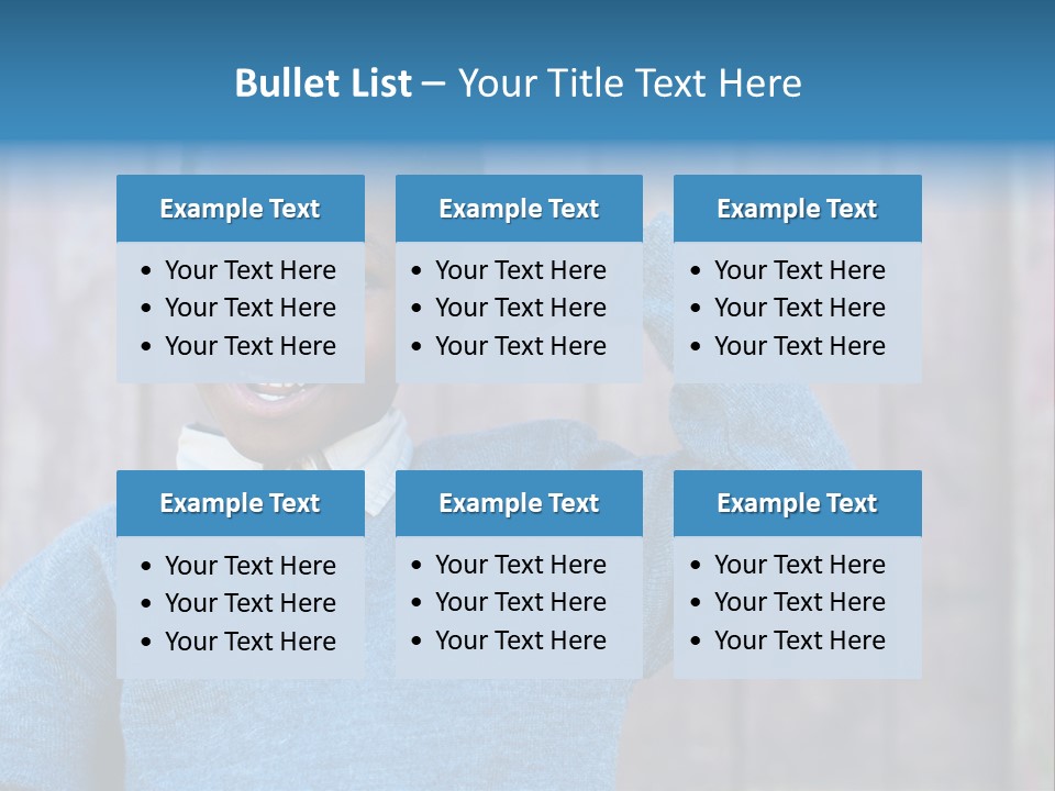 Hope Dark Wooden PowerPoint Template