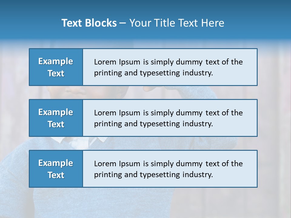 Hope Dark Wooden PowerPoint Template