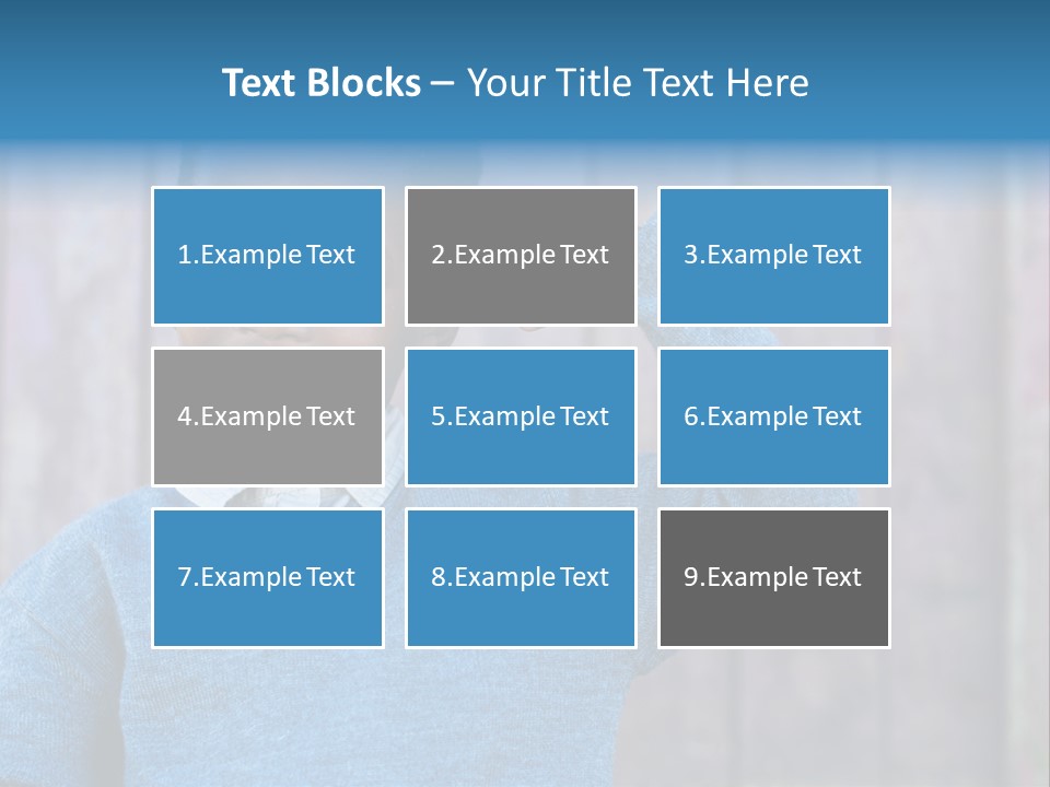 Hope Dark Wooden PowerPoint Template