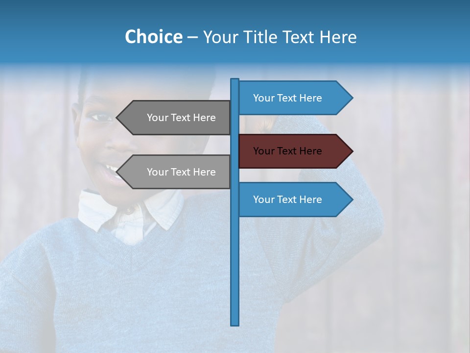 Hope Dark Wooden PowerPoint Template
