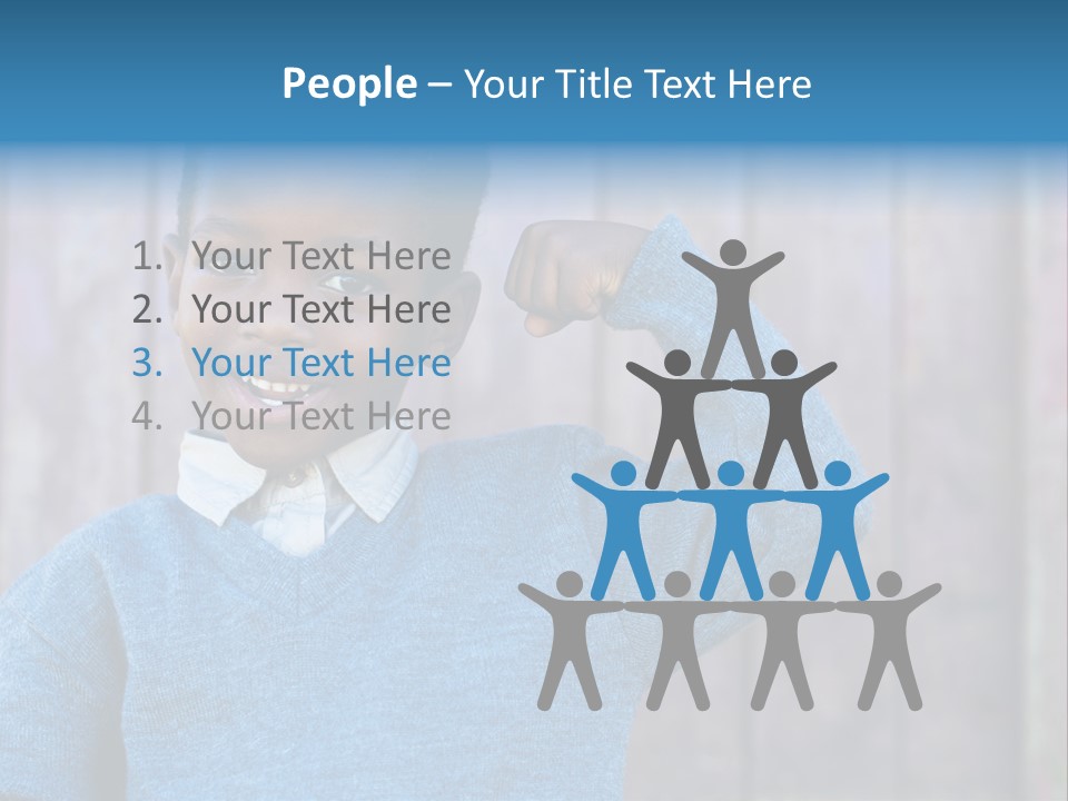 Hope Dark Wooden PowerPoint Template