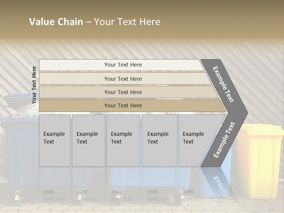 Background Waste Bins Dust PowerPoint Template