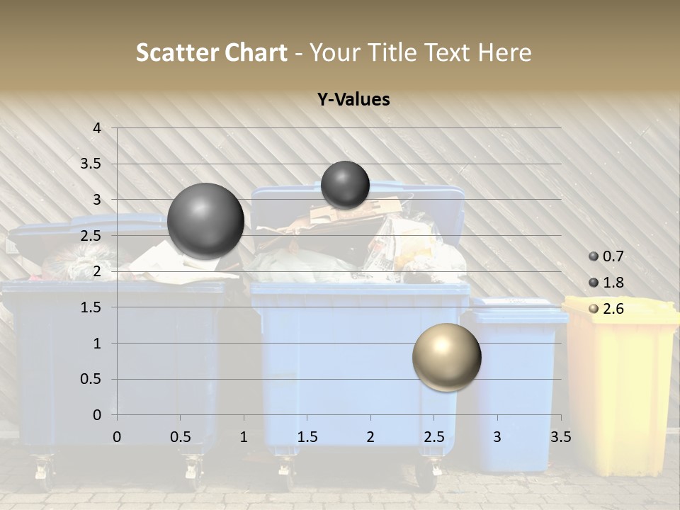 Background Waste Bins Dust PowerPoint Template
