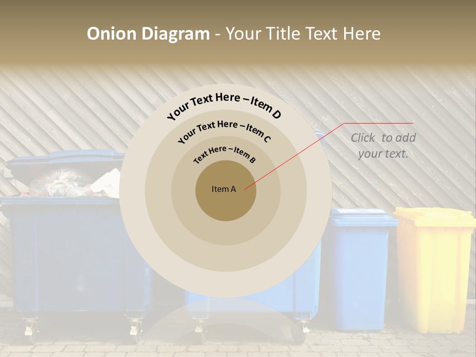 Background Waste Bins Dust PowerPoint Template