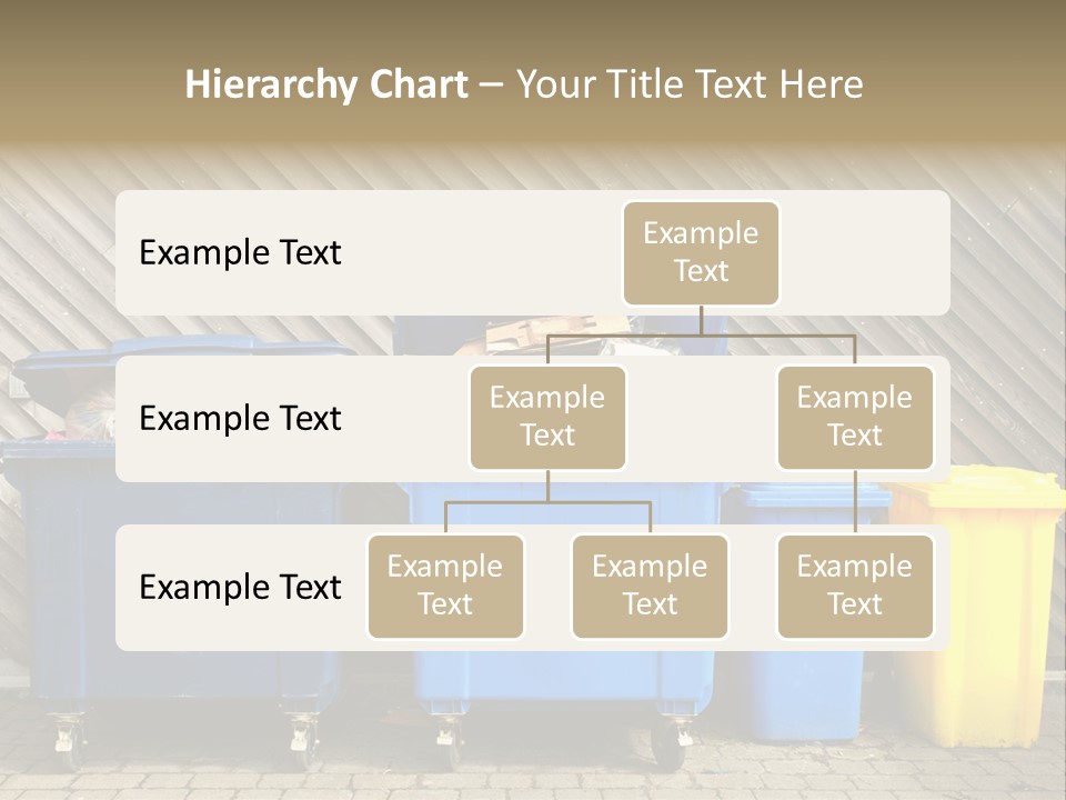Background Waste Bins Dust PowerPoint Template