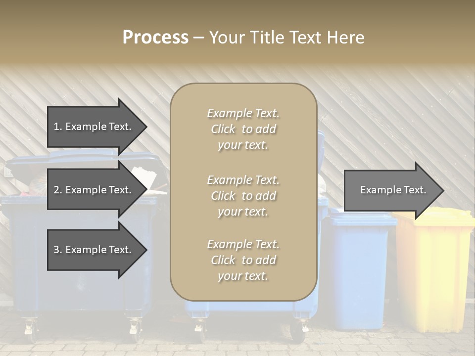 Background Waste Bins Dust PowerPoint Template