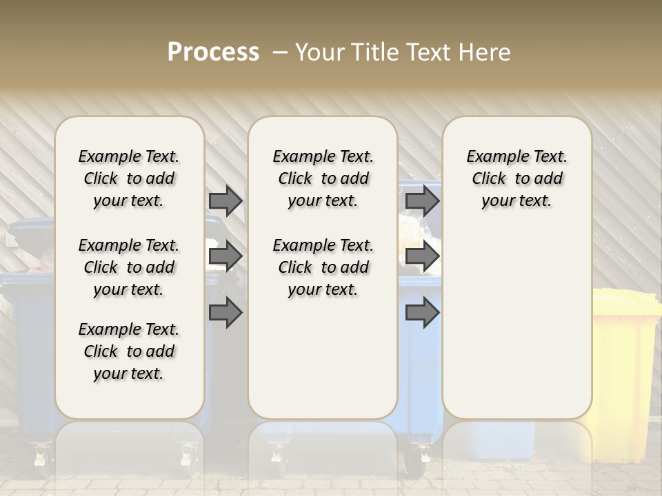 Background Waste Bins Dust PowerPoint Template