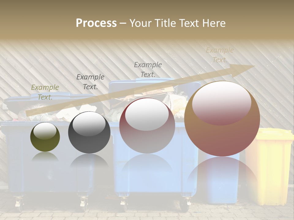 Background Waste Bins Dust PowerPoint Template